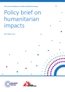 Lancet Countdown MSF Humanitarian Policy Brief 2019