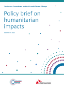Lancet Countdown MSF Humanitarian Policy Brief 2020